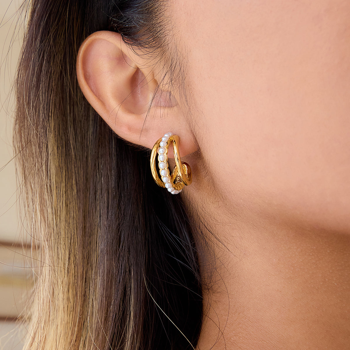 Boucle d'oreille Alma